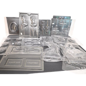 Sugar Craft and Chocolate Candy Molds Clear Assorted